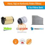 A3 1.2 1.4 TFSI Filtre Seti Valeo Bosch Wbn Karbonlu 2008-2012