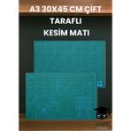 A3 30X45 cm Çift Taraflı Kesim Matı - 001-Renkli