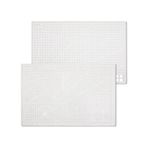 A3 Ebat Kesme Matı Patchwork - Cutting Mat - Kesim Altlığı - Kesim Tablası - 42x30cm - Gri