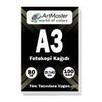 A3 Fotokopi Kağıdı 100 Adet 80 Gr 29,7X42 Cm Artmaster A3 Boy Fotokopi Kağıdı Yazıcı Kağıdı 100 Lü