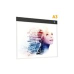 A3 Led Işıklı Çizim Tableti Led Çizim Kopyalama Tableti Eskiz Anime Portre Grafik Çizim 3Mod Beyaz