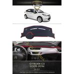 A3D TORPİDO KORUMA Citroen C3 (2009-2016) Ön Gögüs Panel Torpido Koruma Koruyucu Kilifi Halisi Örtüsü Yedek Parça