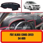 A3D TORPİDO KORUMA Fiat Albea (2005-2012) Ön orpido Korumasi Koruyucu Kilifi Halisi Örtü Gögüs Panel