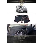A3D TORPİDO KORUMA Ford COURİER (2013-2020) Ekranlı TORPİDO KORUMA Ön Örtüsü Göğüs Panel Koruyucu Kılıfı Halısı