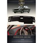 A3D TORPİDO KORUMA Hyundai Excel (1989-1994) Ön Gögüs Panel Torpido Koruma Koruyucu Kilifi Halisi Örtüsü