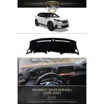 A3D TORPİDO KORUMA Peugeot 2008 (2019-2021) Ön Örtüsü Göğüs Panel Torpido Koruma Koruyucu Kılıfı Halısı