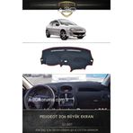 A3D TORPİDO KORUMA Peugeot 206 Büyük Ekran Ön Gögüs Panel Torpido Koruması Kilifi Halisı Koruyucu A3d 3d
