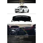 A3D TORPİDO KORUMA PEUGEOT 208 & 2008 (2013+) Ön Gögüs Panel Torpido Korumasi Kilifi Halisi Koruyucu Örtüsü