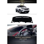 A3D TORPİDO KORUMA Peugeot 3008 (2020+) Ön Örtüsü Göğüs Panel Torpido Koruma Koruyucu Kılıfı Halısı Yedek Parça