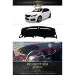 A3D TORPİDO KORUMA Peugeot 308 (2020+) Torpido Korumasi Koruyucu Kilifi Halisi Örtü Gögüs Panel