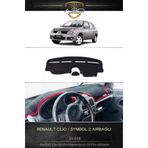 A3D TORPİDO KORUMA Renault CLİO-2/ SYMBOL-2 (Airbaglı) Ön Gögüs Panel Torpido Koruma Koruyucu Kilifi Halisi Örtüsü Yedek