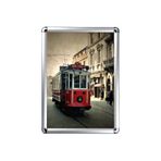 A4 (21x30) 10'Lu Paket Alüminyum Çerçeve Rondo Köşe E