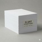 A4 80 G/M² 25 Adet Beyaz Fotokopi Kağıdı