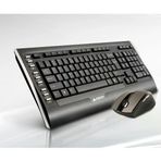 A4 9300F Q Kablosuz USB Siyah Lux Multimedya Klavye/mouse Set