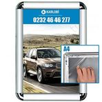 A4 Alüminyum Açılır Kapanır Çerçeve 21x30 cm 5 li Paket