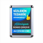 A4 Alüminyum Rondo Çerçeve 10 Adet