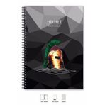 A4 Defter Kareli 200 syf Kask Polygonal