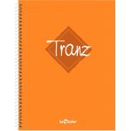 A4 Defter Kareli 200 Syf Turuncu Tranz
