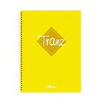 A4 Defter Kareli Sarı Tranz 200 syf