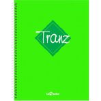 A4 Defter Kareli Yeşil Tranz 200 Syf - Okul defteri