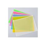 A4 Şeffaf Fermuarlı Dosya 5 Renk 1 Paket PvC Fermuarlı Evrak Dosyası 24x34cm Çıtçıtlı Belge Evrak Dosyası Ofis Büro Okul