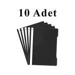 A4 Siyah Telli Dosya 1 Paket 10 Adet