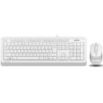 A4-Tech F1010 MM Beyaz USB Klavye Mouse Set