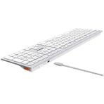 A4 Tech FBX50C Kablosuz MM Şarjlı Q Beyaz Klavye
