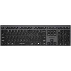 A4 Tech Fbx50c Şarj Edilebilir (Q) Türkçe Fn-Multimedya Bluetooth & 2.4Ghz Kablosuz Klavye, Siyah/Gri Outlet Vitrin