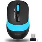A4 Tech FG10 Kablosuz 2000DPI Optic Siyah/mavi Mouse - Renkli