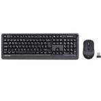 A4-TECH FG1010 F Türkçe Siyah/Gri Multimedya Set (Klavye-Mouse) FG1010/FGRI