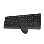 A4-Tech FG1010 Gri Q Kablosuz Multimedya Klavye Mouse Set