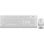 A4 Tech FG1010 Kablosuz Klavye Mouse Set 2.4g Beyaz Q Türkçe 10-15 m Menzil Ergonomik Tasarım