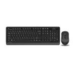 A4 Tech Fg1010 Siyah-Gri Q Kablosuz Klavye Mouse Seti