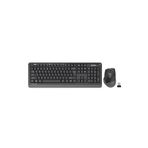 A4 Tech FG1035 Kablosuz Q Trk Siyah/Gri Klavye - Mouse Set