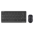 A4 TECH FG1112 2.4 Q FN-MM MİNİ KLAVYE+MOUSE SET SİYAH - Siyah