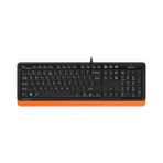A4 Tech FK10 USB Q Trk Siyah/turuncu Multimedya Klavye - Renkli