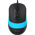 A4-Tech FM10 Siyah-Mavi Optik Kablolu Mouse