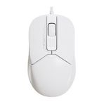 A4-Tech FM12 Beyaz Kablolu Optik Mouse