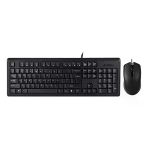 A4 Tech KR-9276 Siyah Kablolu Klavye Mouse Seti