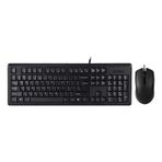 A4 Tech KR-9276 Siyah Kablolu Q Klavye-Mouse Seti