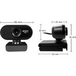 A4 Tech PK-925H 16MP 1080P Hd Mikrofonlu Siyah Webcam - Çok Renkli