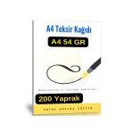 A4 Teksir Kağıdı