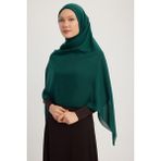 A4801 Büyük Şifon Eşarp 140X140 - Zümrüt