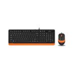 A4Tech A4 Tech F1010 Turuncu Fstyler USB Kablolu Türkçe M.medya Klavye Mouse Set