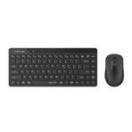 A4Tech A4 Tech FG2200 AIR2 Mini Kablosuz Klavye Mouse Seti, Usb, Siyah
