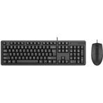 A4Tech A4 TECH KR-3330S Q Türkçe USB Multimedya Siyah Sessiz Mouse Klavye+ Mouse