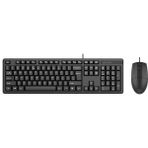 A4Tech A4 Tech Kr-3330S Silent Q Usb Fn-Multimedya Kablolu Klavye + Optik Mouse Set Sessiz - Yok