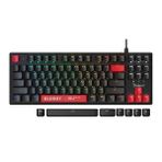 A4TECH BLOODY S310N FIRE BLACK TKL RED SWITCH MEKANİK GAMING KLAVYE-BLACK