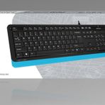 A4Tech F1010 Q Usb Mavi Fn- mm Klv+Optik Mouse Set